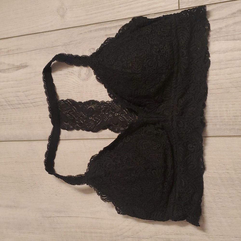 Black size x-large bralette